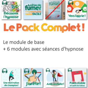 Pack complet pour arrêter de fumer sans le livre de la méthode Switchgood